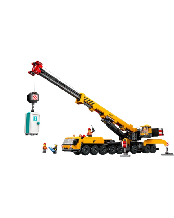 LEGO City 60409 Yellow Mobile Constructi on Crane Конструктор