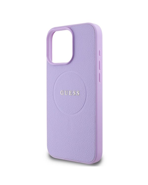 Guess PU Grained Classic Logo MagSafe Case Чехол для Apple iPhone 16 Pro