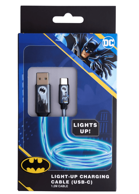 Обложка книги «Lazerbuilt Batman Провод USB / USB-C / 10W»