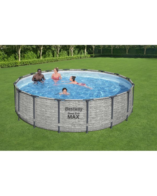 Дополнительное изображение книги «Bestway SteelPro Max 5619E Каркасный бассейн 427 x 122cm»