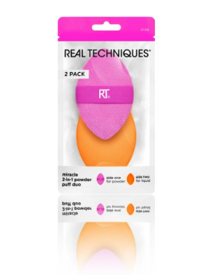 Real Techniques Miracle 2-In-1 Powder Puff Губка для макияжа