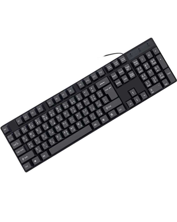 RoGer K1800 Проводная офисная клавиатура USB