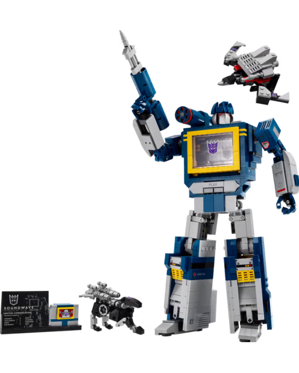 LEGO 10358 Transformers: Soundwave Конструктор