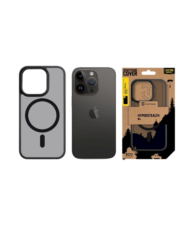 Дополнительное изображение книги «Tactical MagForce Hyperstealth Cover Защитный чехол для iPhone 14 Pro / асфальт»