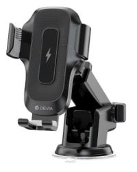 Devia EA497 Автомобильный держатель с беспроводным индуктивным зарядным устройством 15W