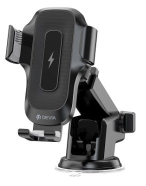 Devia EA497 Автомобильный держатель с беспроводным индуктивным зарядным устройством 15W