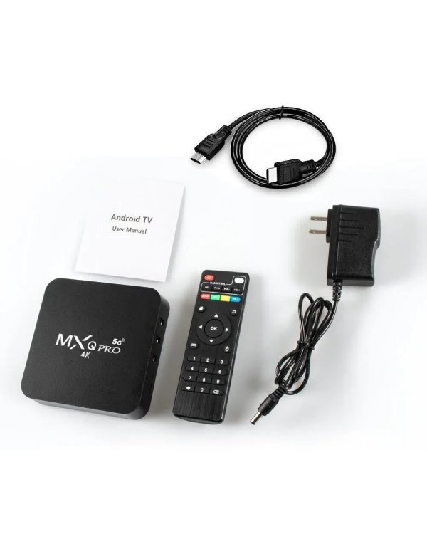 MXQ Pro 4K 5G TV Box 2GB / 16GB / Quad Core RK3228A / Android 12
