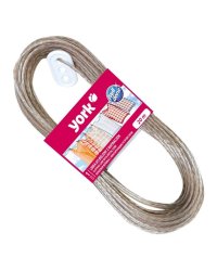 York Веревка Для Белья С Металлическим Сердечником 20м