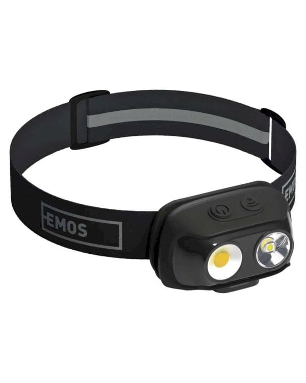 Emos COB LED P3542 Перезаряжаемый налобный фонарь 500lm / 130m / 1200mAh