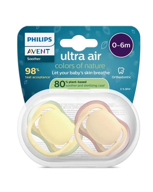 Philips Avent Ultra Air Соска 0-6M / 2 шт.