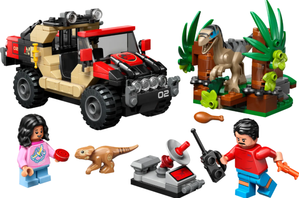 Обложка книги «LEGO 76972 Raptor Off-Road Escape Конструктор»
