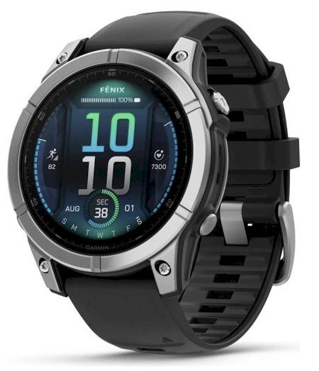 Обложка книги «Garmin Fenix E Умные часы Stainless Steel Black 47mm»