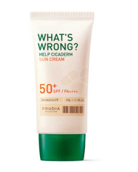 Frudia What's Wrong Cicaderm SPF 50+ Солнцезащитный крем 50ml