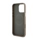 Guess PU Grained Triangle Logo MagSafe Case Защитный чехол для iPhone 16 Pro Max / коричневый