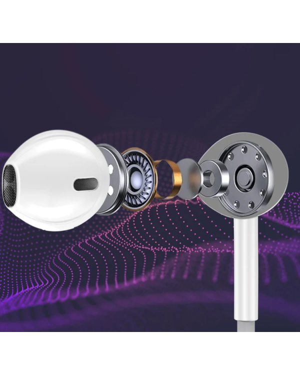 Promate MonoPod Dynamic Mono In-Ear Проводные наушники USB-C / 1.2m