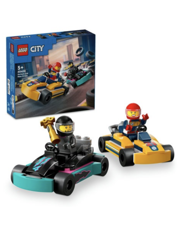 LEGO 60400 Go-Karts and Race Drivers Конструктор