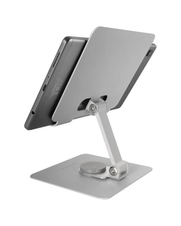 Mars Gaming MA-RST 2in1 Подставка из алюминиевого сплава для планшетов 360°/ 13 дюймов / Серебряная