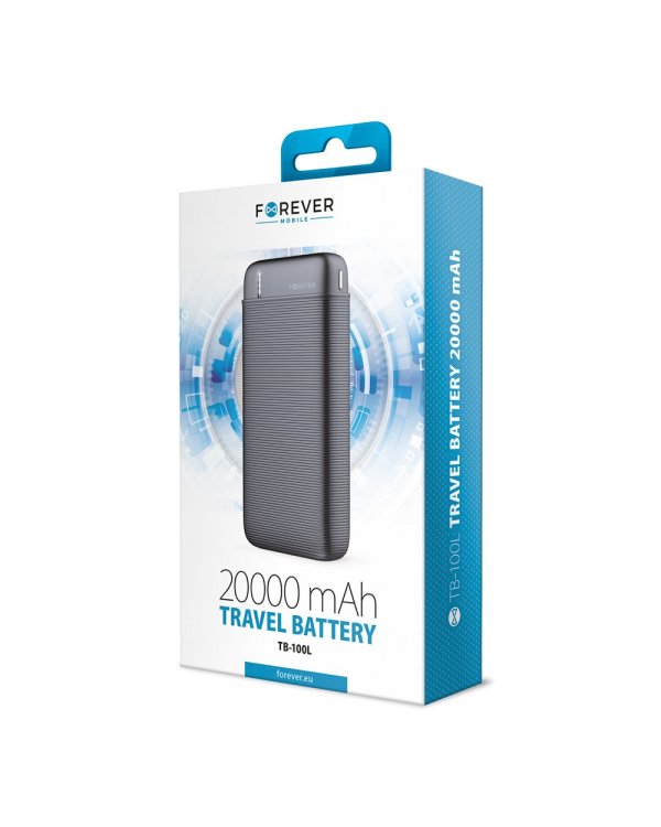 Forever TB-100L Power Bank 20000 mAh Портативный аккумулятор