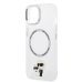 Karl Lagerfeld IML Karl and Choupette MagSafe Case Защитный чехол для iPhone 15 / прозрачный
