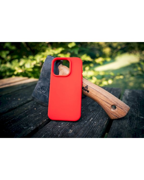 Tactical MagForce Velvet Smoothie Cover Защитный чехол для Apple iPhone 15 / красный
