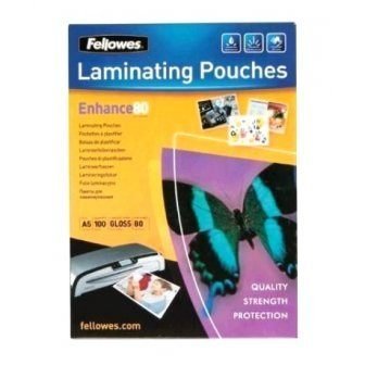 Fellowes 80мкм Пленки для Ламинирования A5 Глянцевые (100 шт.)