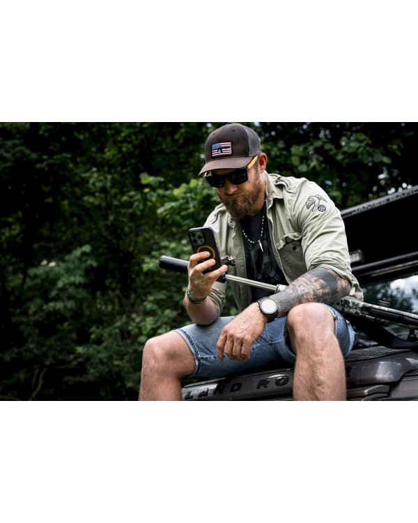 Дополнительное изображение книги «Tactical MagForce Hyperstealth 2.0 Cover Защитный чехол для iPhone 14 Pro Max / чёрный/жёлтый»