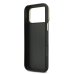 Guess PU Grained 4G Logo Stand Camera Frame Case Защитный чехол для iPhone 17 Pro Max / чёрный