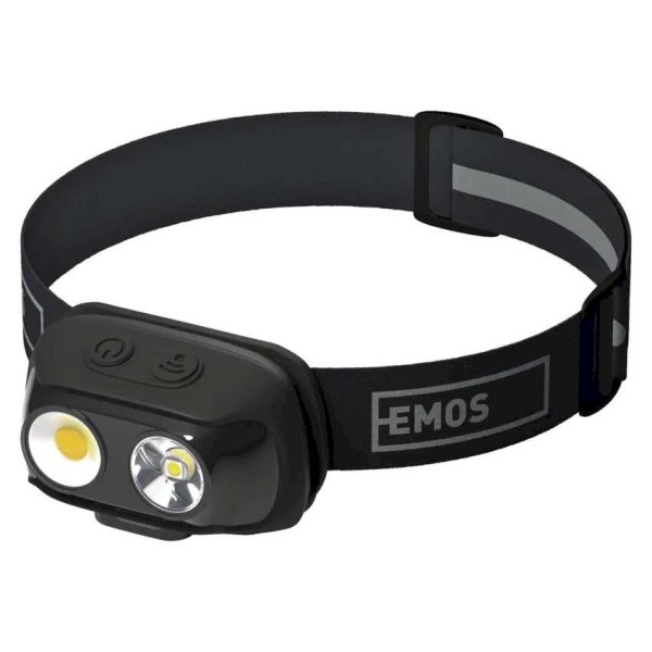 Emos COB LED P3542 Перезаряжаемый налобный фонарь 500lm / 130m / 1200mAh