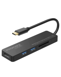 PROMATE LinkHub-C USB-C to HDMI 4K / 2X USB 3.0 / SD