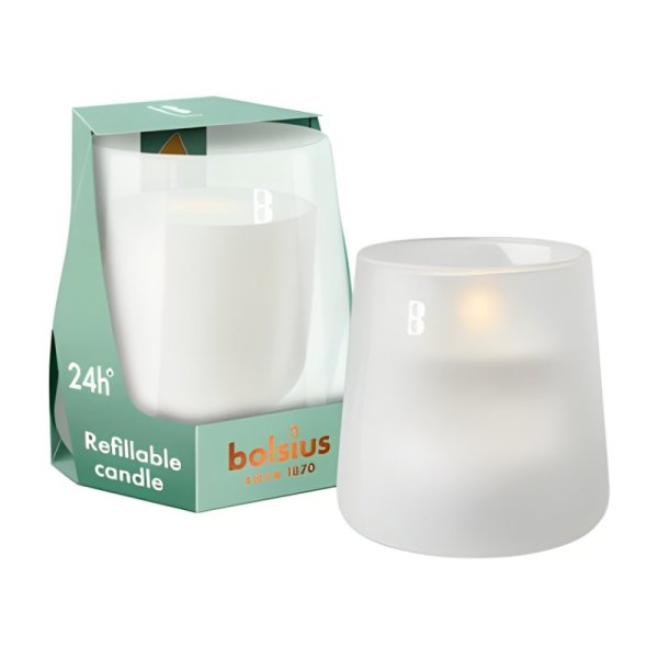 Bolsius CleanLight Ароматическая Свеча 95×85mm Vanilla&Tonka Bean