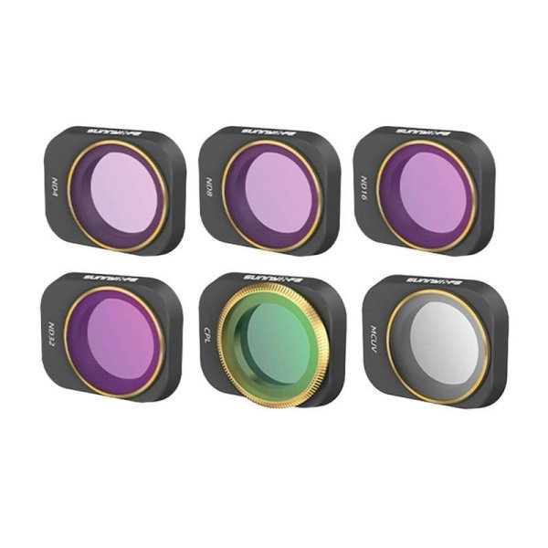 Sunnylife Cъемочный светофильтр 6 шт. UV+CPL+ND 4 /8 / 16 /32 for DJI Mini 3 Pro