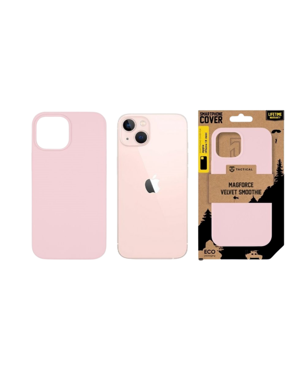Tactical MagForce Velvet Smoothie Cover Защитный чехол для Apple iPhone 13 mini / розовая пантера