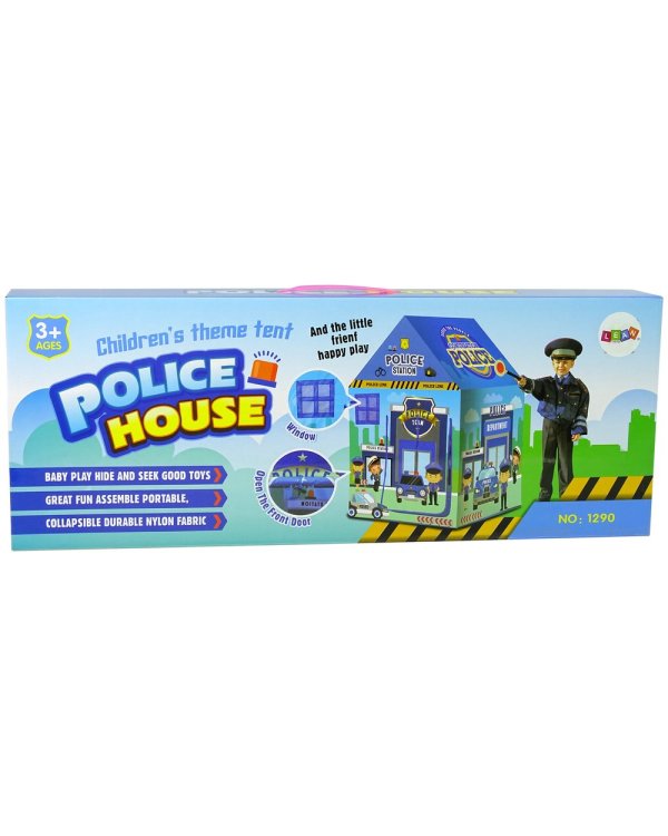 Дополнительное изображение книги «RoGer Police House Tent детская палатка 123 x 81.5 x 81.5cm»