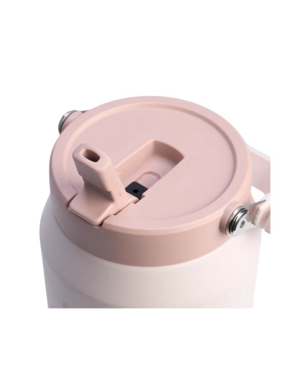 Stanley The IceFlow Flip Straw 2.0 Jug Термобутылка С Трубочкой 1.9L Light Pink