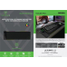 Vertux RaftPad-Qi Gaming XL Игровой коврик с RGB подсветкой и Qi беспроводной зарядкой 15W
