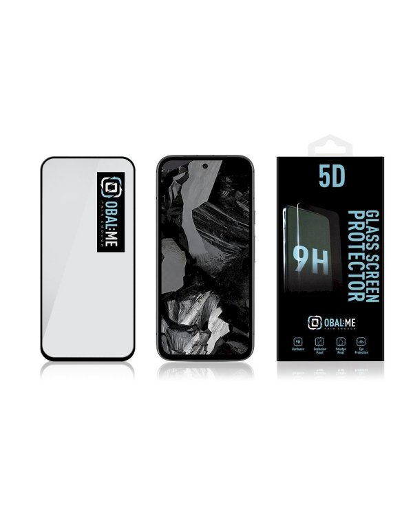 Дополнительное изображение книги «OBAL:ME 5D Glass Screen Protector Защитное стекло для Google Pixel 8a / чёрный»