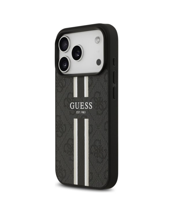 Guess 4G Printed Stripes MagSafe Case Чехол для Apple iPhone 17 Pro