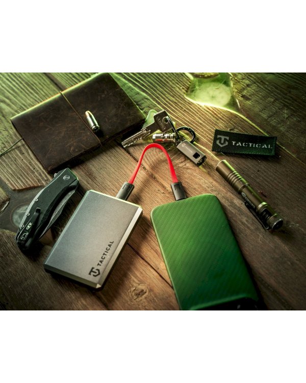 Дополнительное изображение книги «Tactical OODA Loop USB-C/USB-C Кабель / красный»