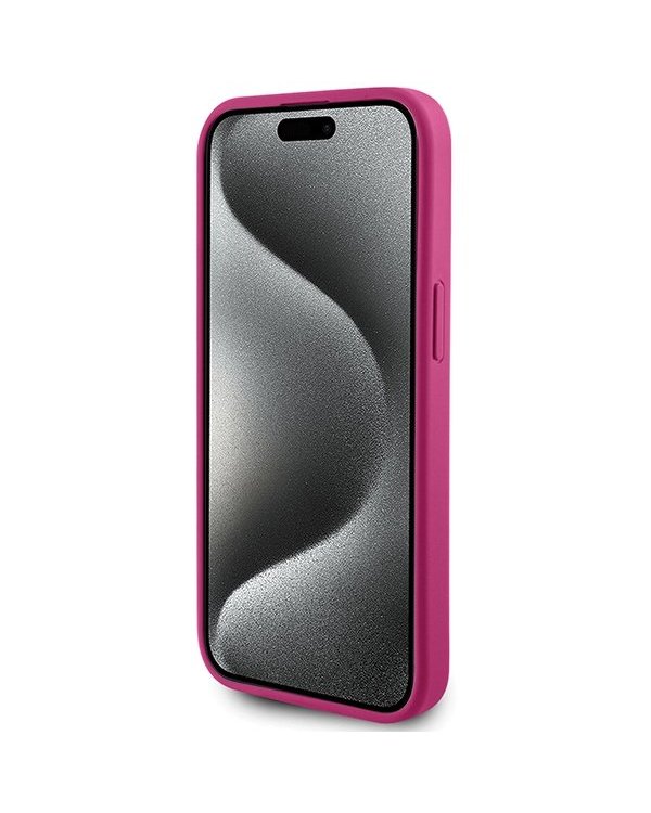 Guess Strass Metal Logo Back Case Защитный Чехол для Apple iPhone 15