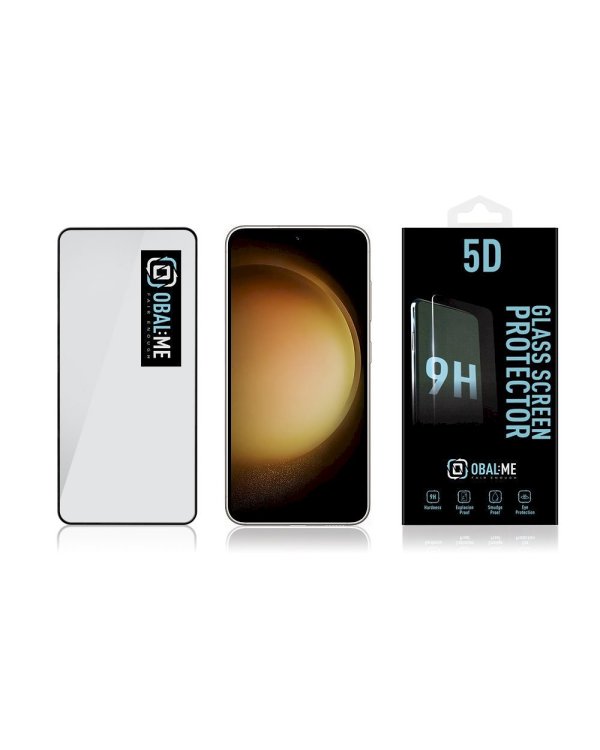Дополнительное изображение книги «OBAL:ME 5D Glass Screen Protector Защитное стекло для Samsung Galaxy S23 / чёрный»