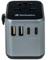 Verbatim 49545 Адаптер Для Электрической Вилки Универсальный
