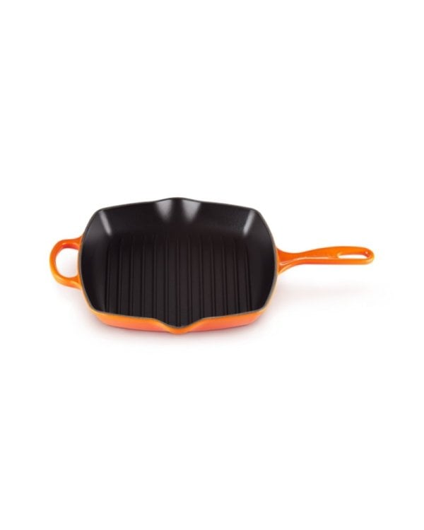 Le Creuset Чугунная сковорода-гриль квадратная 26x26 см