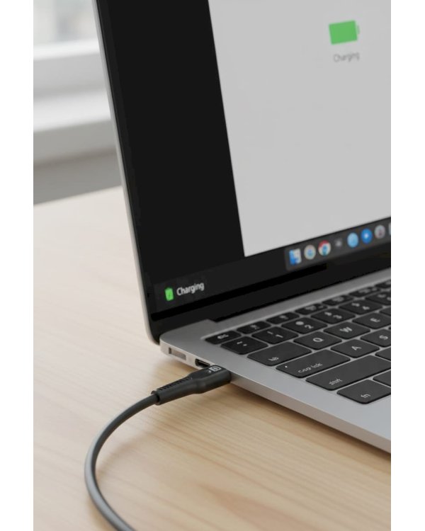 Quik Accessories QK-1011 Soft Silicone 60W Кабель для Зарядки и Передачи данных USB-C to USB-C 1m