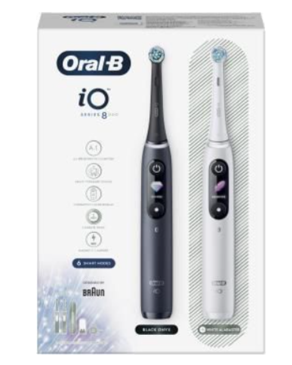 Oral-B iO8 Series Электрическая Зубная Щетка 2шт