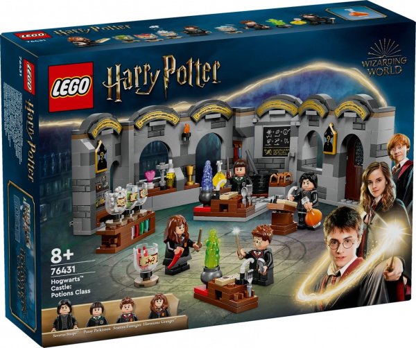 Обложка книги «LEGO 76431 Hogwarts Castle Potions Class Конструктор»