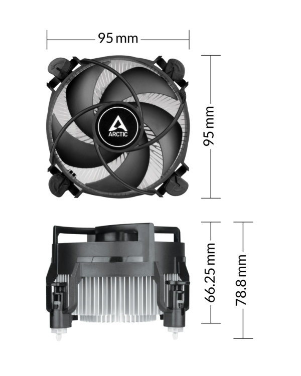 Arctic Alpine 17 CO Compact CPU Кулер Intel 1700