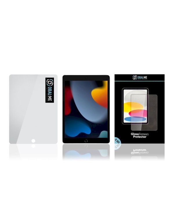 OBAL:ME 2.5D Glass Screen Protector Защитное стекло для Apple iPad 10.2 (2019/2020/2021) / прозрачный
