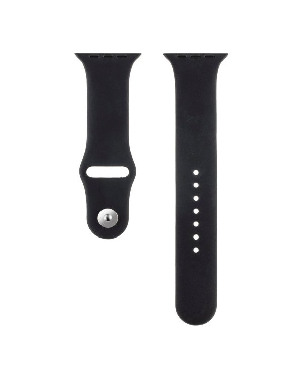 OBAL:ME Silicone Strap Силиконовый ремешок для Apple Watch 42-49mm M-L / чёрный