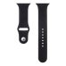 OBAL:ME Silicone Strap Силиконовый ремешок для Apple Watch 42-49mm M-L / чёрный