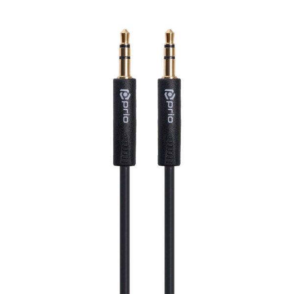 Обложка книги «Prio Aux провод 3.5 mm -> 3.5 mm 1.2m Черный»